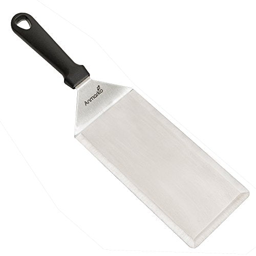 Big Metal Griddle Spatula (Plastic handle turner)