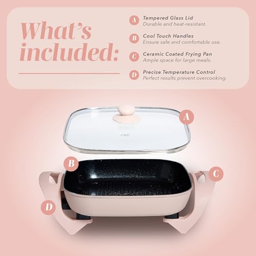 Electric Skillet (Dusty Rose)