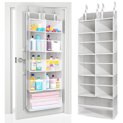 Over the Door Organizer (Light Grey / 1 Pack-Extra Large)