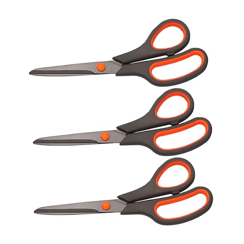 3 Pack 8" Titanium All Purpose Comfort (Titanium / 3 Pack)