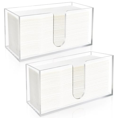 Acrylic Paper Towel Holder (Clear)