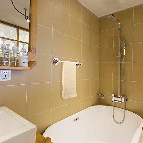 16 inch Suction Cup Towel Bar (Suction Towel Bar-16 Inch Chrome)