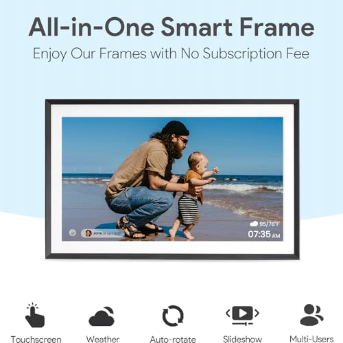 15.6'' Digital Picture Frame with 1920x1080 IPS Touch Screen (15.6'' Canvas Plus)