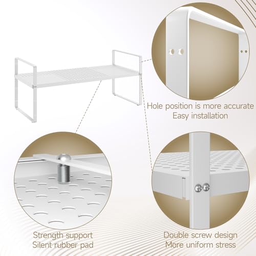 16.5~27.1" Expandable Shelf with Hole (16 Count)