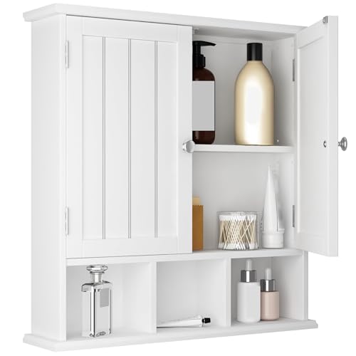 Bathroom Cabinet Wall Mounted 2 (White / 1 pack)