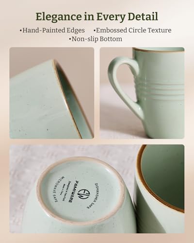 Jupiter Coffee Mugs Set of 6 (6pcs / Jupiter-Light Green)