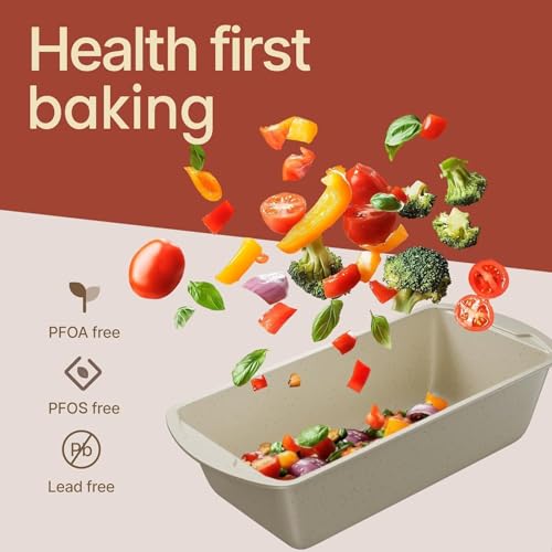 Nonstick Loaf Pan Set Pack of 4 (4 Count)