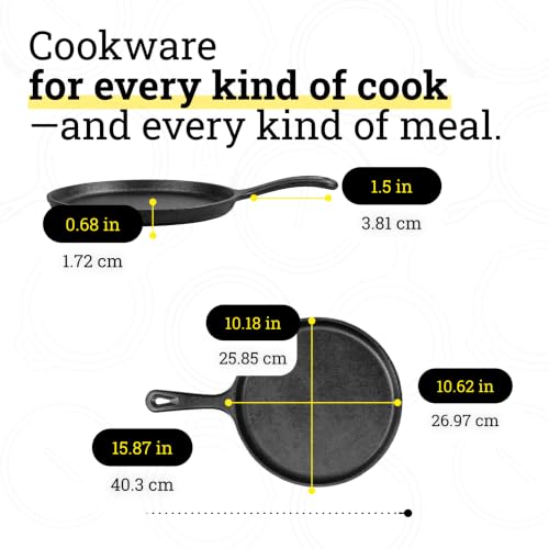 Cast Iron 4 Piece Set (4 Piece)
