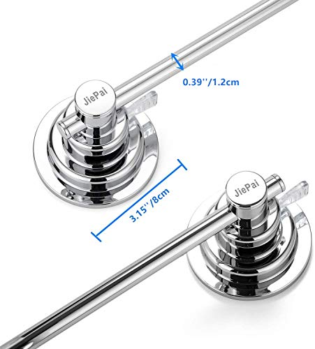 16 inch Suction Cup Towel Bar (Suction Towel Bar-16 Inch Chrome)