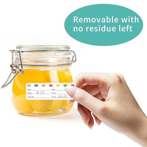 Removable Freezer Labels