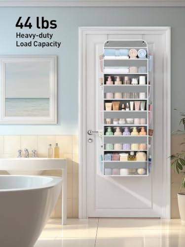 Over the Door Organizer (Grey / Extra-Large 5 Tier)