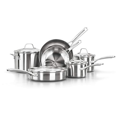 Classic Stainless Steel Cookware Set (10-Piece Set (Classic))