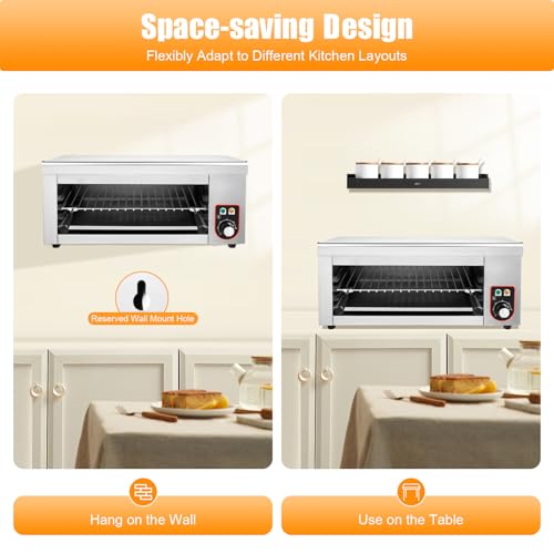 1500W Electric Cheese Melter Commercial Cheese Melter Cheesemelter Grill 122