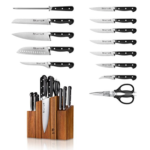 TV2 Series 1023046 Swedish 14C28N Steel Forged 14 (14-Piece Knife Block Set)