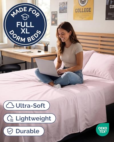 Full XL Sheets (30 - Lavender Pink / Full XL)