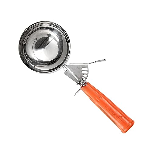Bundle 3 Ice Cream Scoops Trigger Release Stainless Steel Dishers 2 (Bundle of (8 oz, 4 oz, 2 oz))