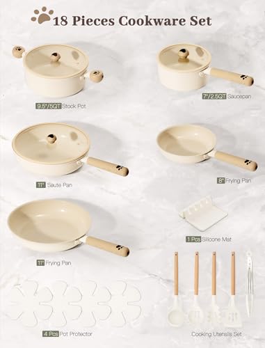 Pots and Pans Set Non Stick