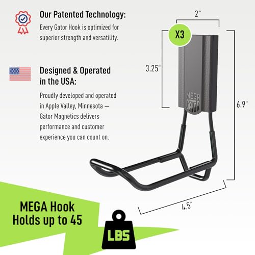 MEGA 4.5 in Closed Hooks (4.5 inch / Closed)
