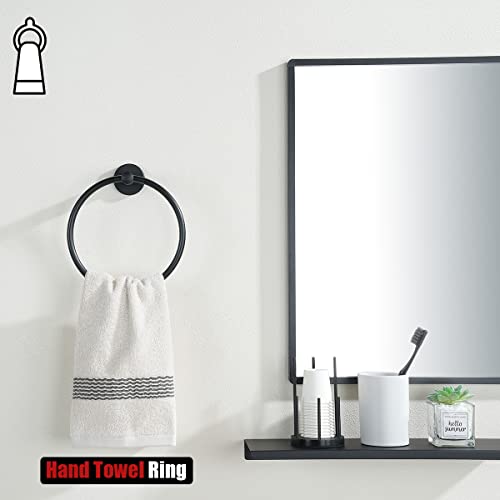 Black Towel Ring (Black)