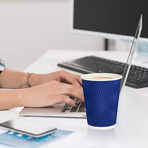 Disposable Paper Coffee Cups (12oz-60pack)