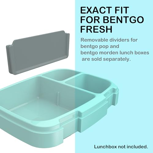 3Pcs Bento Box Replacement Dividers (3 Count)