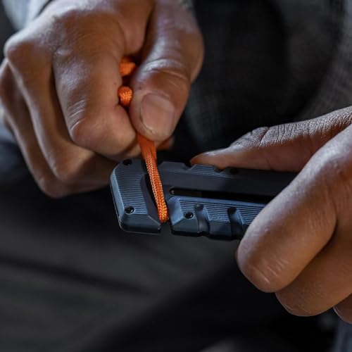 Prybrid EDC Pocket Knife Multitool 8 (Coyote Brown with Clip)