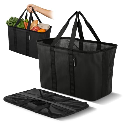 Collapsible Tote (Black/Black / 30l - 3 Pack)