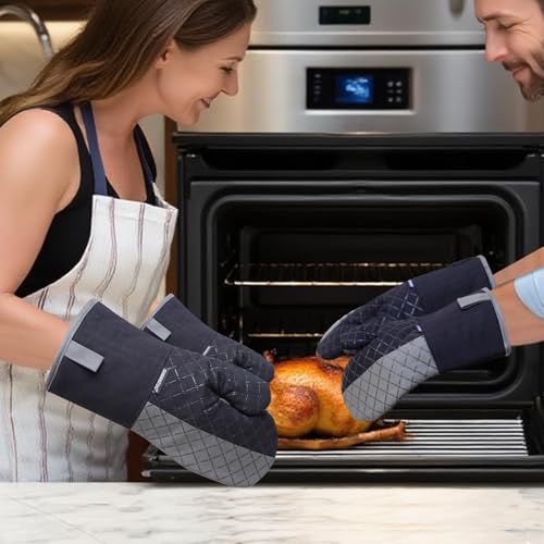 Oven Mitts and Pot Holders Sets 6pcs (Khaki)