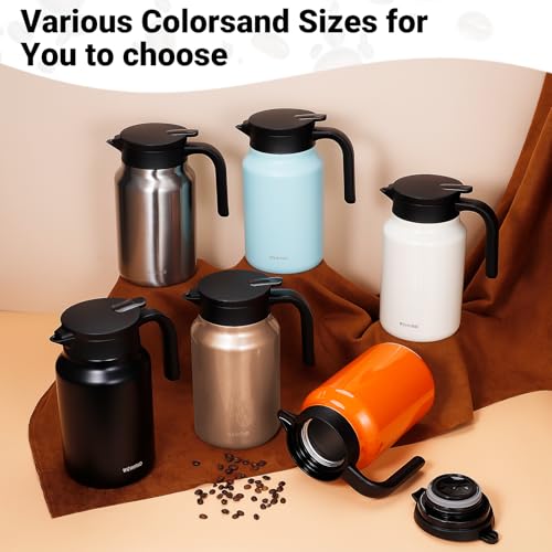 Insulated Coffee Carafe (Black / 51 Ounces)