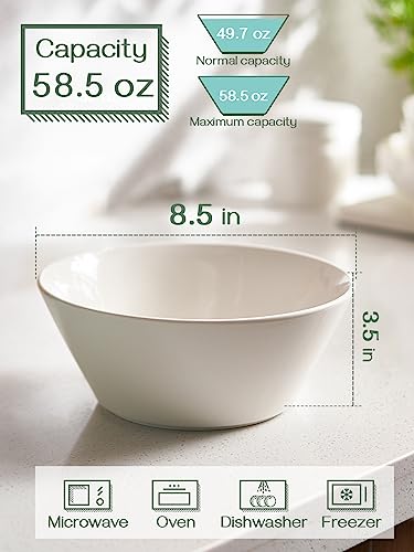 Large Salad & Soup Bowls (60oz-8.5")