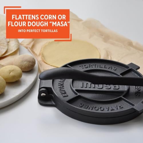 USA Tortilla Press (Cast Iron / 10 Inch)