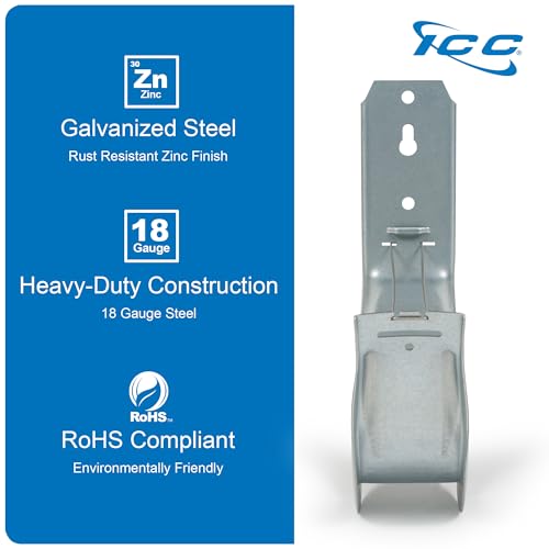 4 Inch Wall Mount J (25 Count)