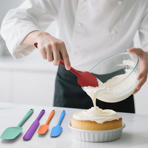Silicone Spatula Set of 5 (Pure Colorful B)