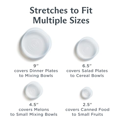 Reusable Silicone Stretch Lids (Variety 4-Pack)