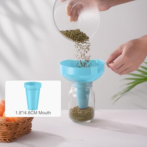 Wide Mouth Versatile Funnel for Kitchen Use for Filling Bottles