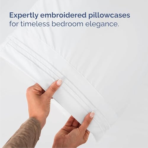 King Size 4 Piece Sheet Set (01 - White / King)