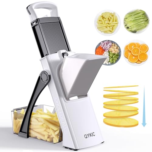 Safe Mandoline Slicer for Kitchen (S3 White)