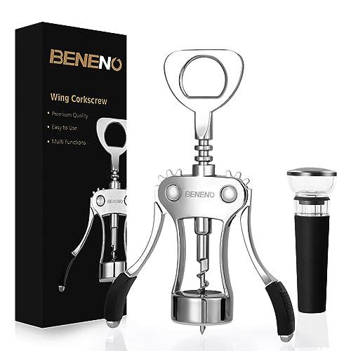 Wine Opener with Silicone Wine Vacuum Stopper