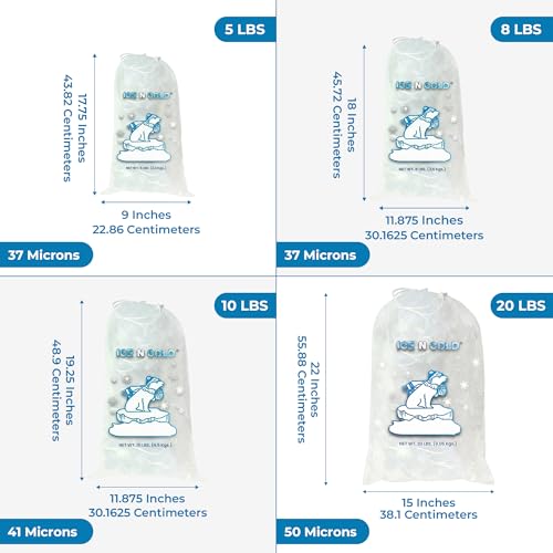 8lb Ice Bags 600 ct (8 lb)