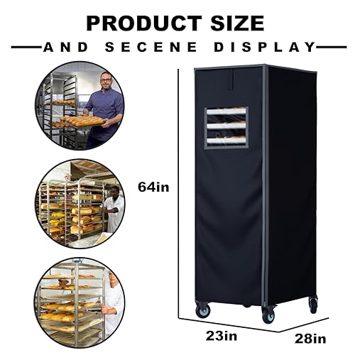 20 Layer Bun Rack Cover (23"x28"x64")