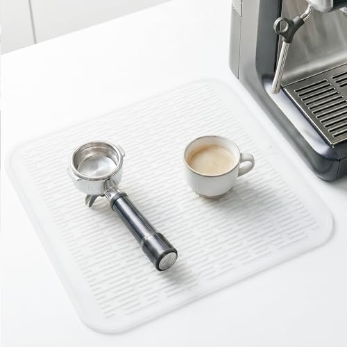 Silicone Dish Drying Mat for Multiple Usage (Translucent / 18"L x 16"W)