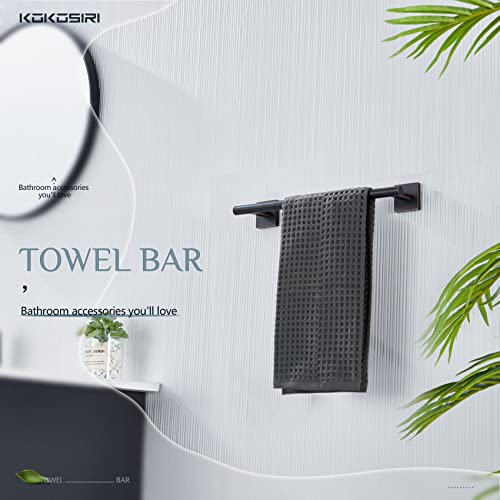 Hand Towel Bar Bathroom Towel Holder for Bath Kitchen Cabinet Towel Rails 16 Inch Oil Rubbed Bronze Stainless Steel B4005ORB (Oil Rubbed Bronze / 16-Inch)