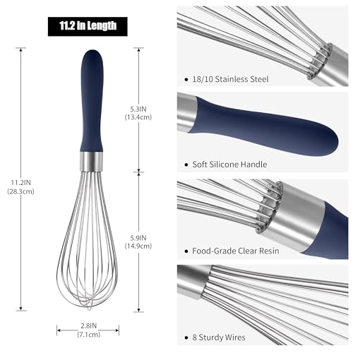 18 8 Stainless Steel Balloon Whisk for Cooking