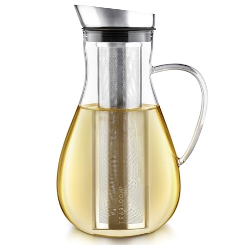 Large Multi Brew Glass Teapot + Kettle + Pitcher ((68 OZ / 2.0 L / 8 CUPS))
