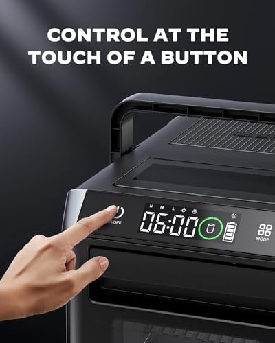 Battery Powered Ice Maker with 4 (Tarnish / 1.0 L)