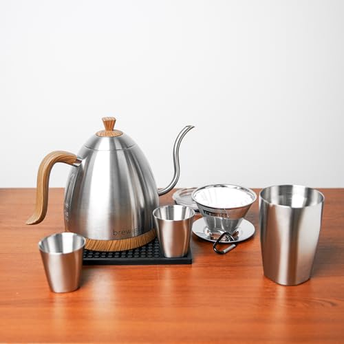 Artisan Electric Gooseneck Kettle (Stainless Steel)