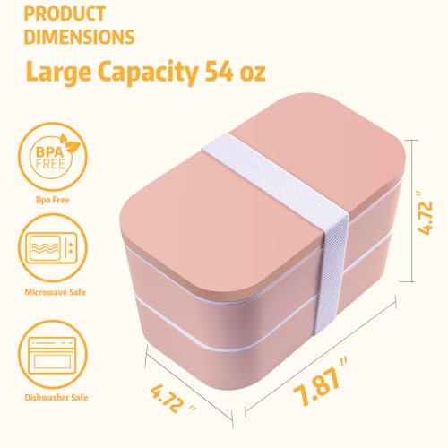 Bento Box with Lunch Bag Microwavable All