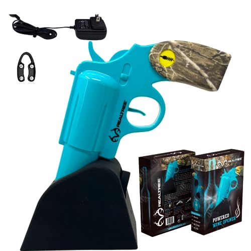 Realtree® Electric Wine Bottle Opener (T Blue)