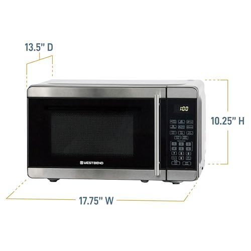 Microwave Oven 700 (0.7-Cu.Ft. / Metallic)
