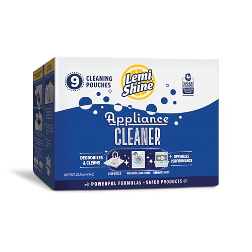 Natural Appliance Cleaner & Deodorizer (1.78 Ounce (Pack of 9))